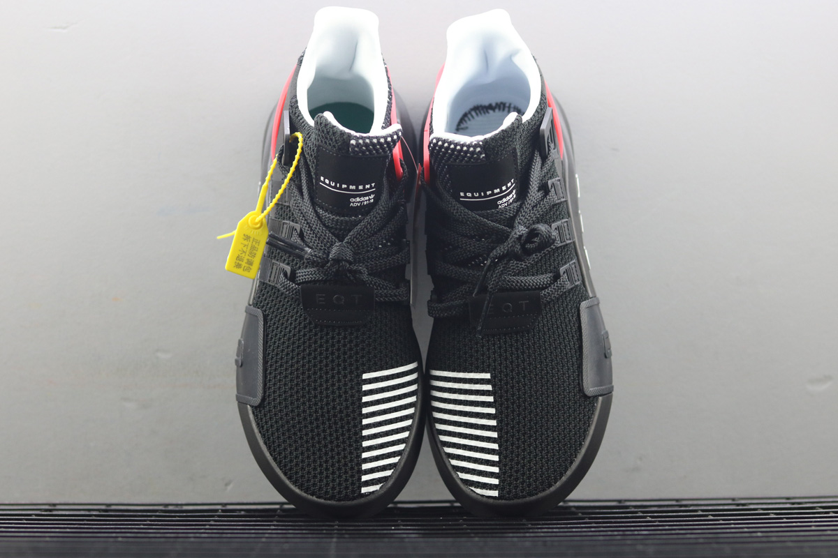 eqt bask adv shoes black and white