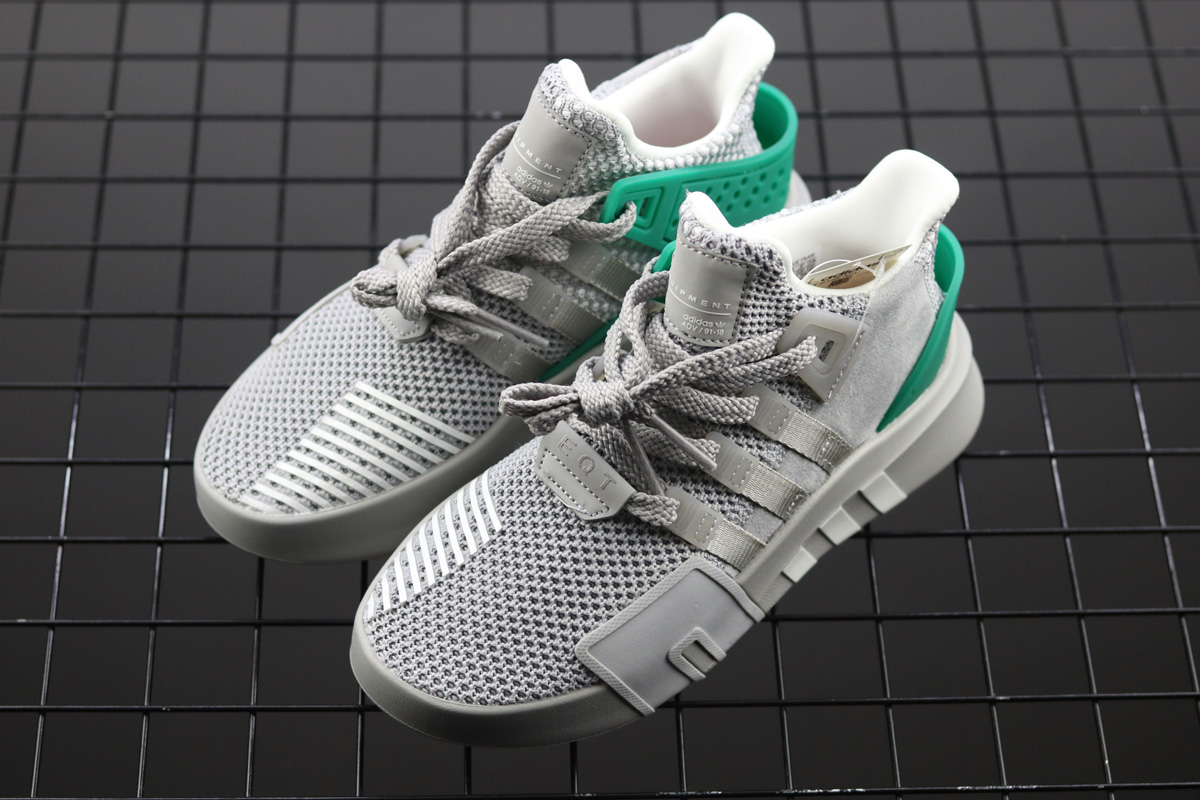 adidas eqt basketball adv grey one sub green