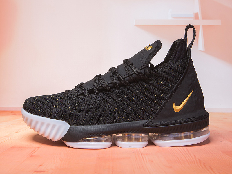 black and gold lebron 16