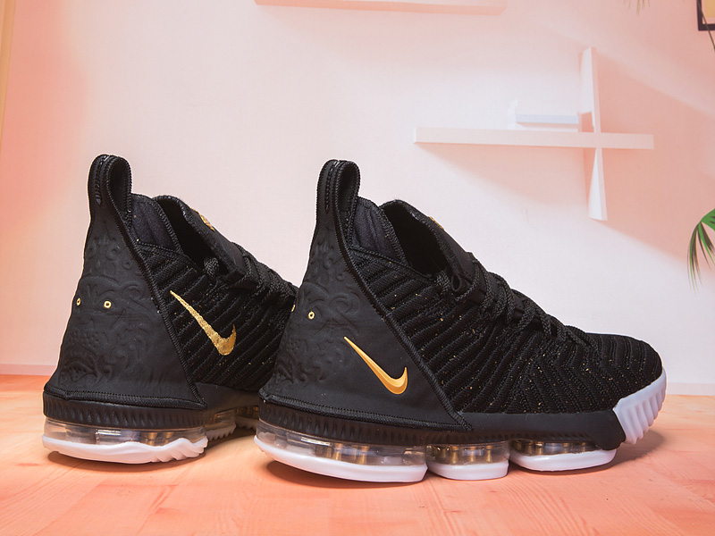 lebron 16 black and gold price