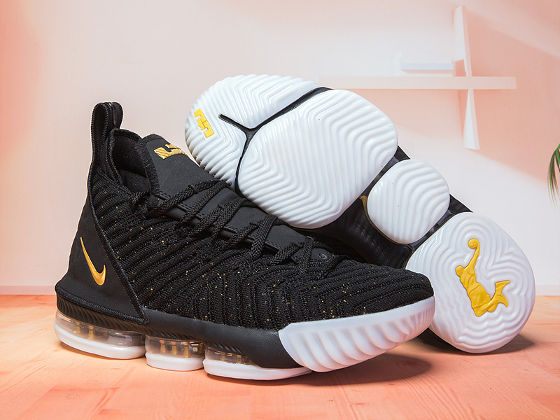 Gold lebron 16 on sale
