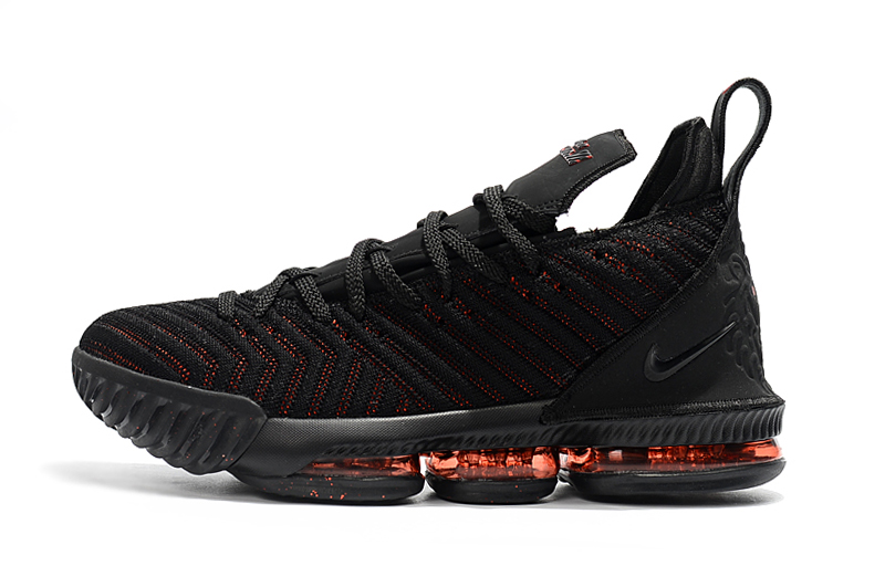 Nike LeBron 16 “Fresh Bred” Black/University Red For Sale – The Sole Line