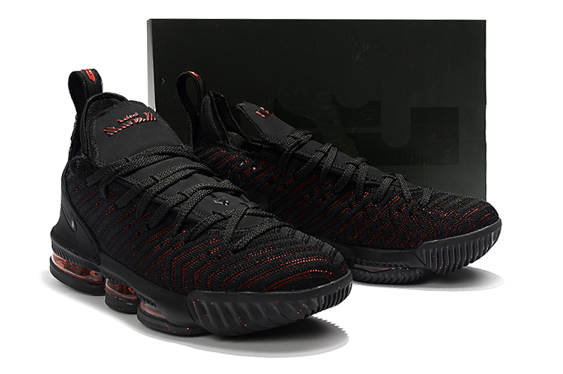 lebron 16 red and black