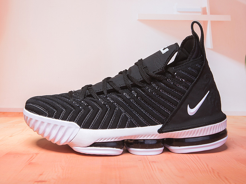 nike lebron xvi black and white