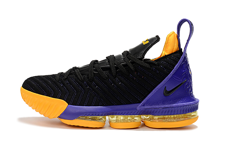 nike lebron 16 lakers colorway