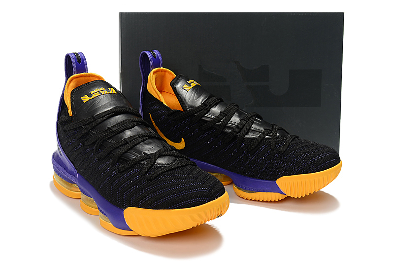 Nike LeBron 16 “Lakers” Black/Purple 