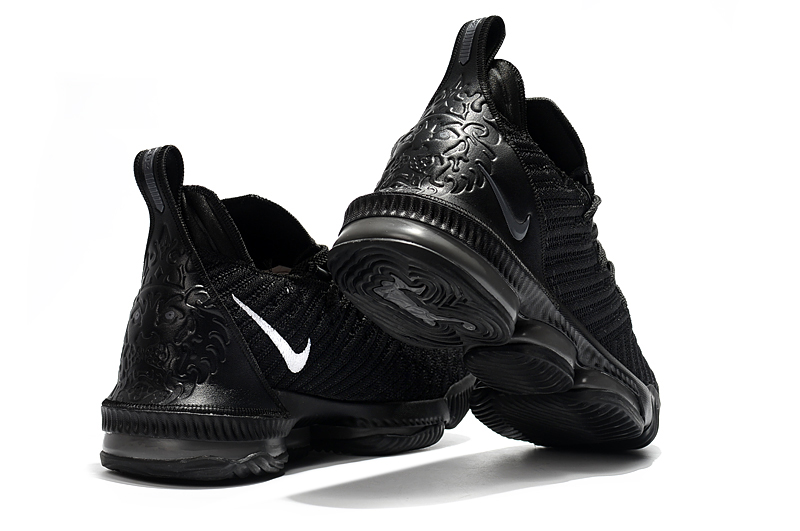 black on black nike shoes