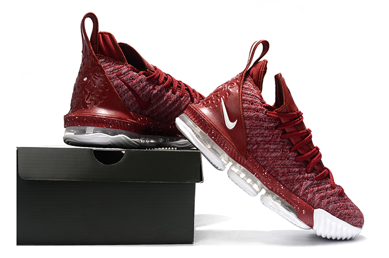 all red lebron 16
