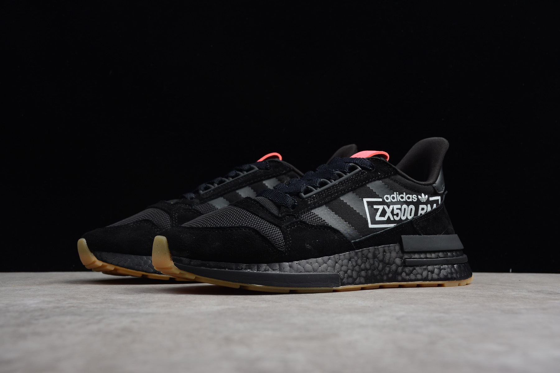 adidas ZX 500 RM Black Gum – The Sole Line