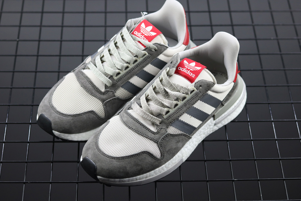 adidas zx 500 rm grey scarlet