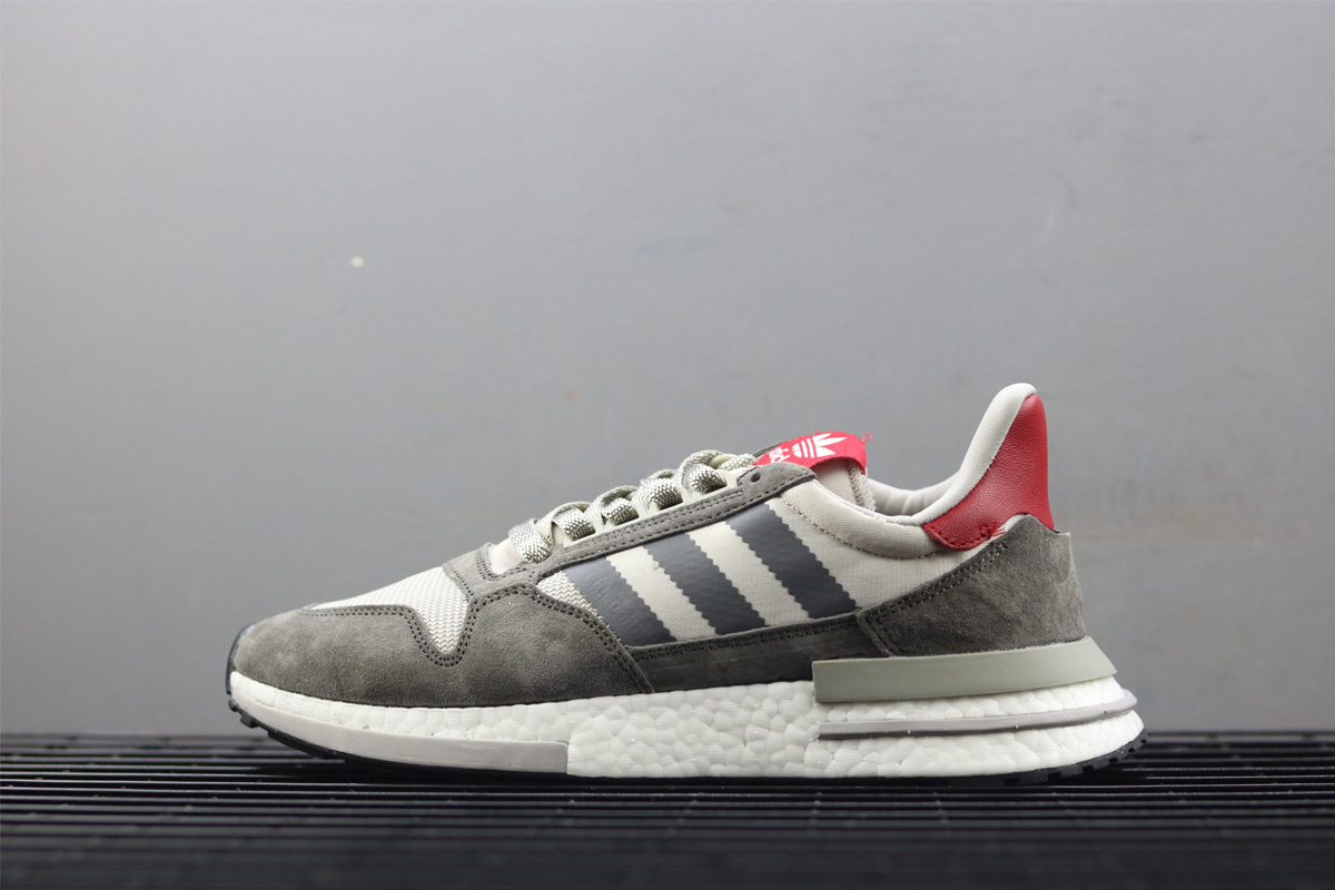 adidas zx 500 rm grey scarlet