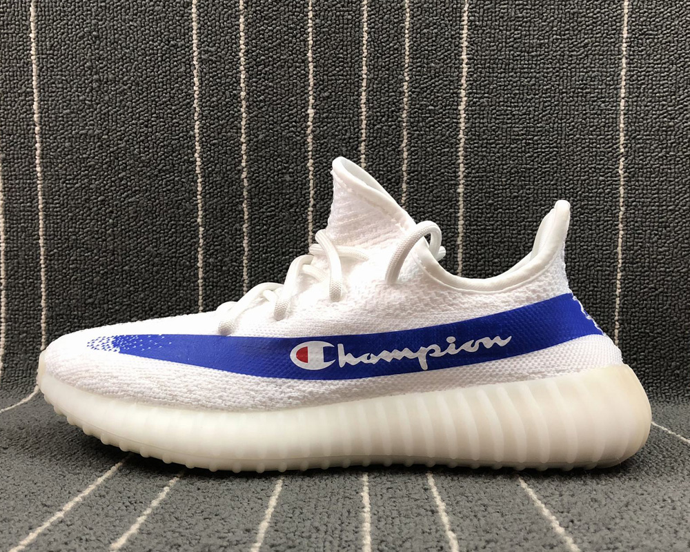 champion x yeezy boost 350 v2