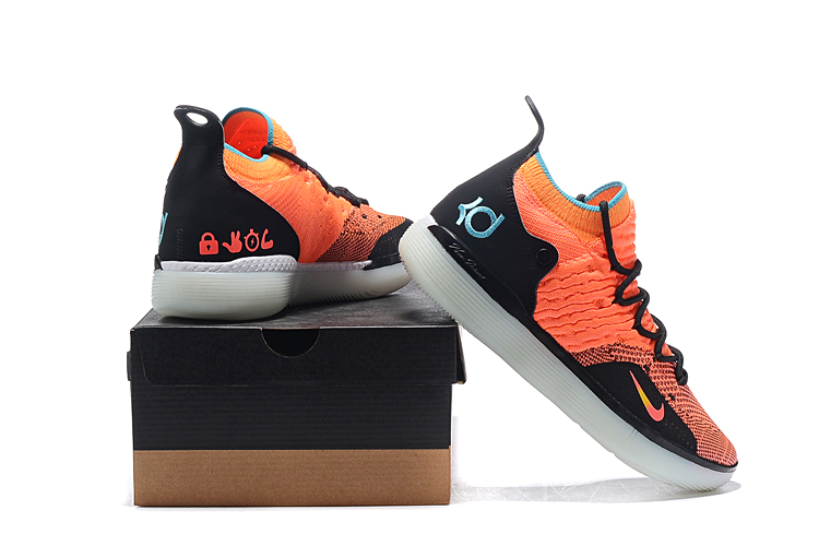 nike kd 11 orange