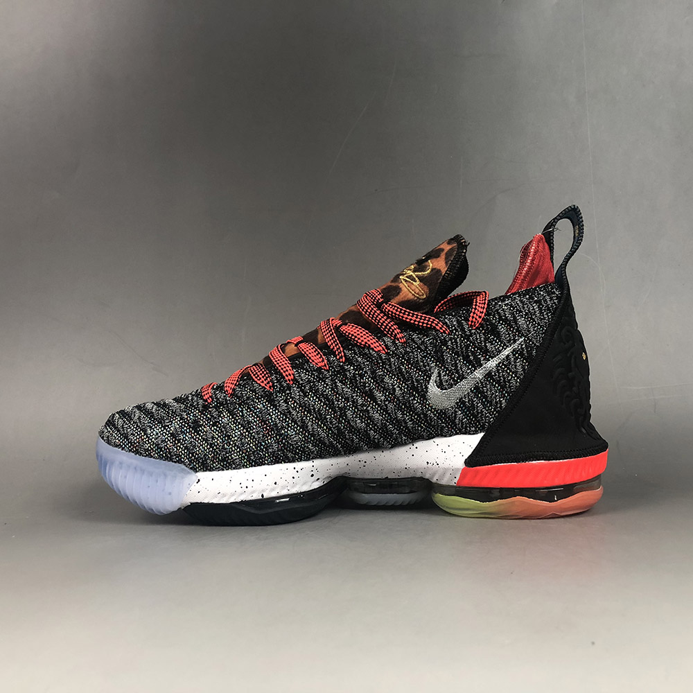 lebron 16 multicolor black