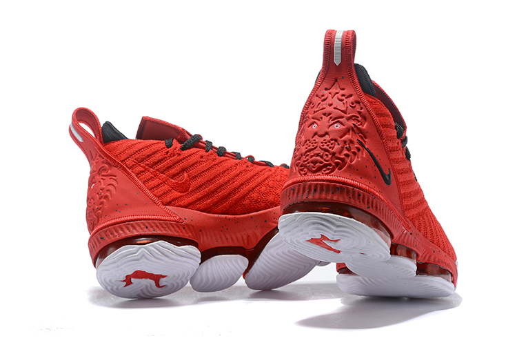 red lebron 16 low