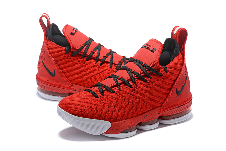 Nike LeBron 16 Red/Black-White For Sale 