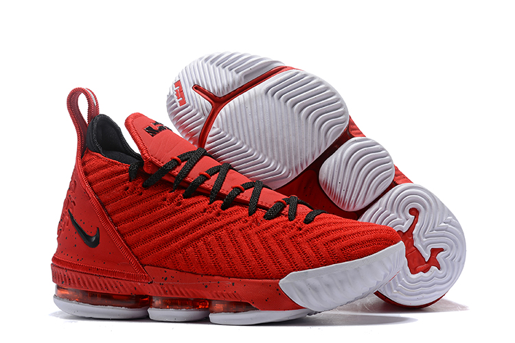 lebron 16 red and black