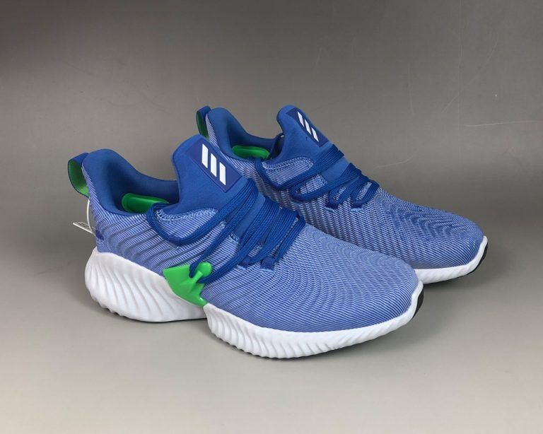 alphabounce adidas blue