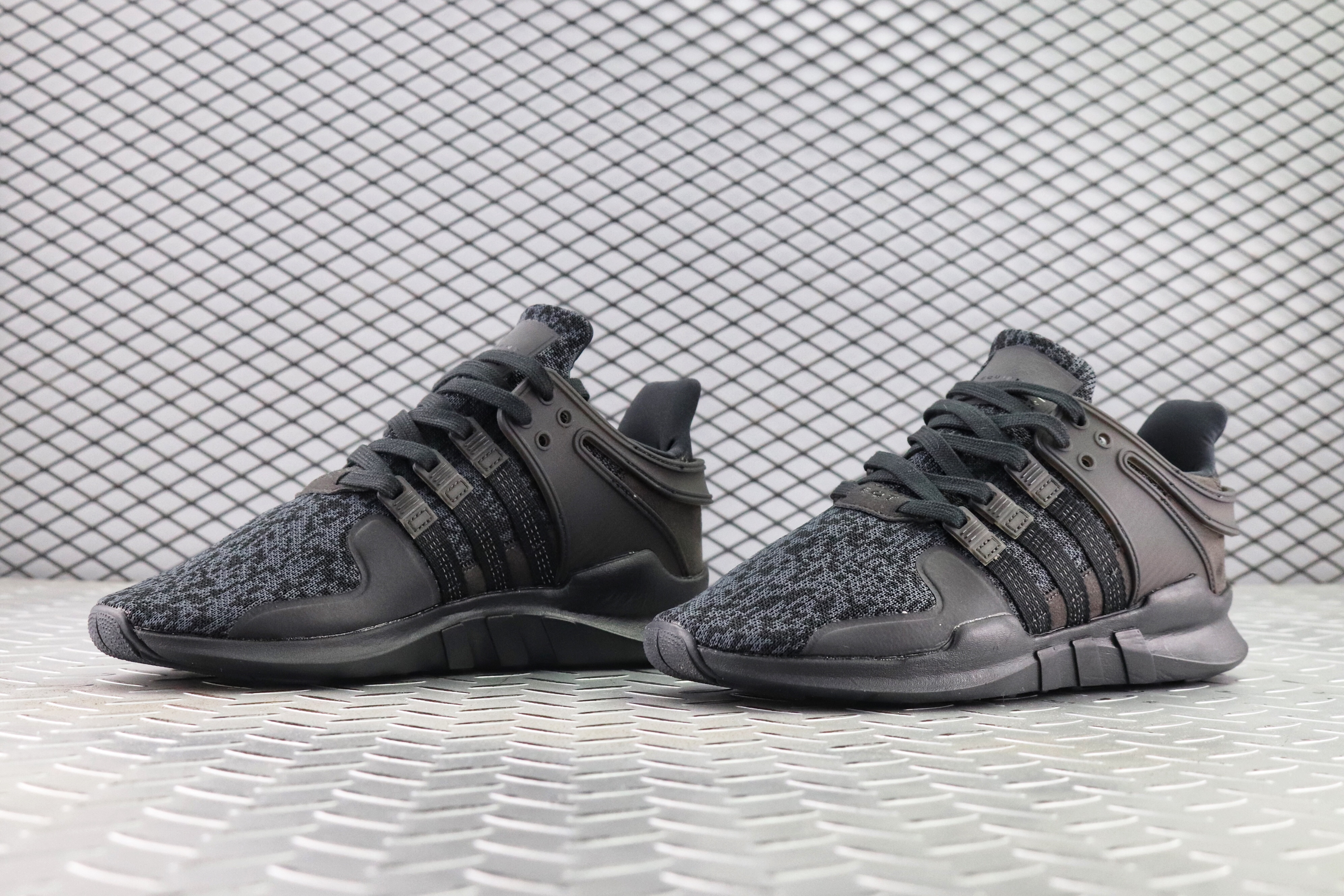 adidas eqt support adv triple black