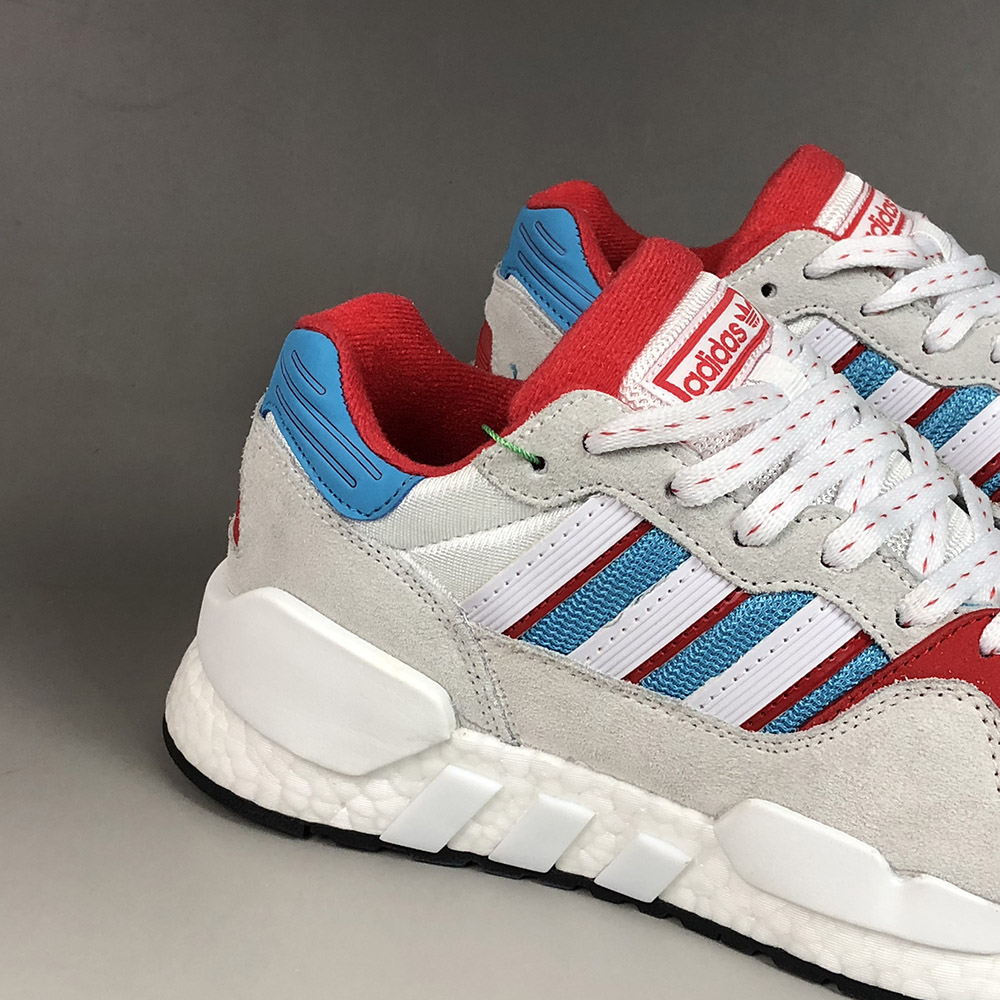 adidas EQT ZX White/Grey/Teal Red For Sale – The Sole Line