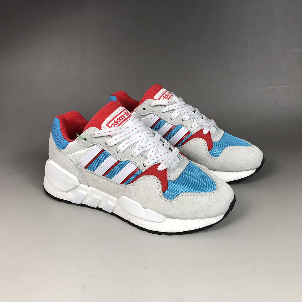 adidas EQT ZX White/Grey/Teal Red For 