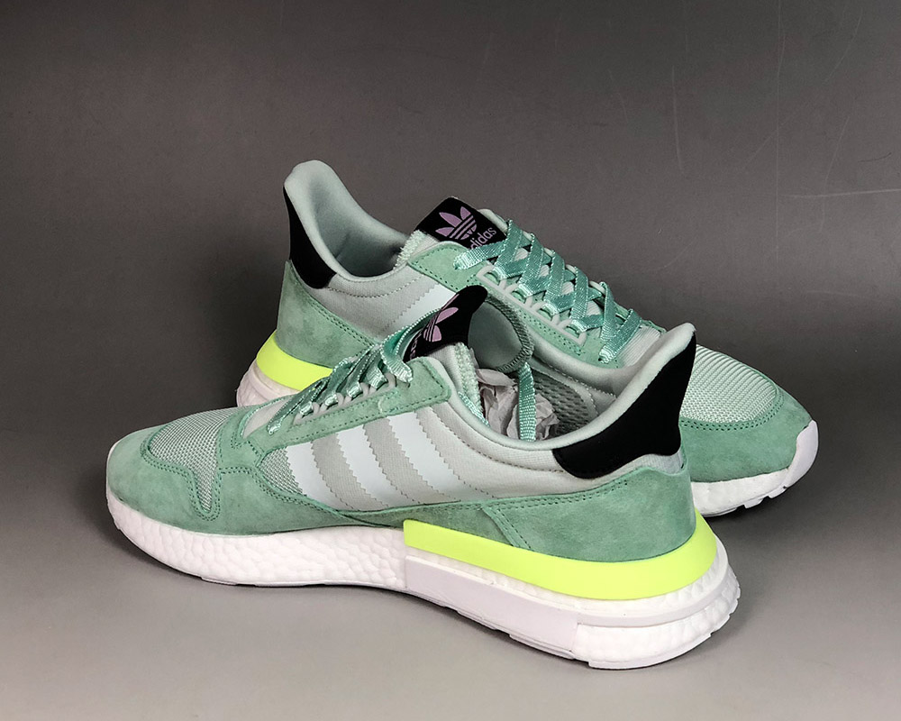 adidas ZX 500 RM Boost OG Neon Green/White For Sale – The Sole Line