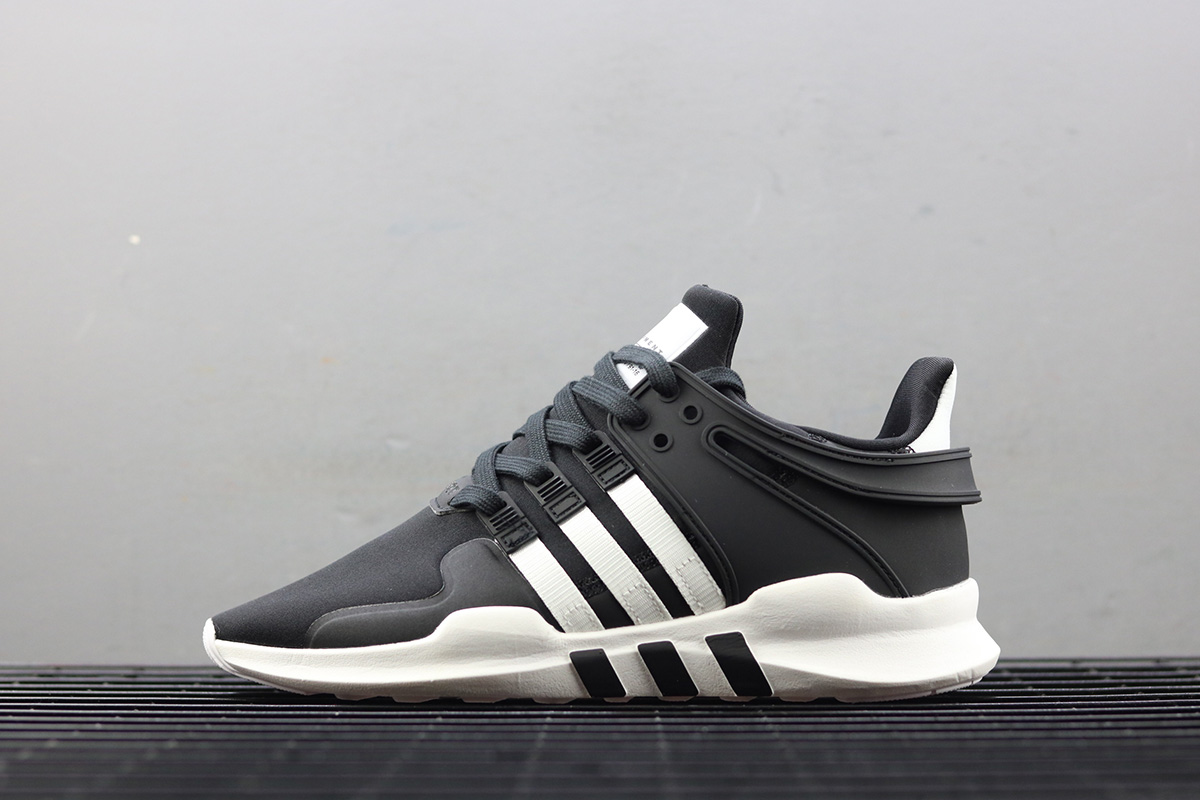 adidas eqt support black and white