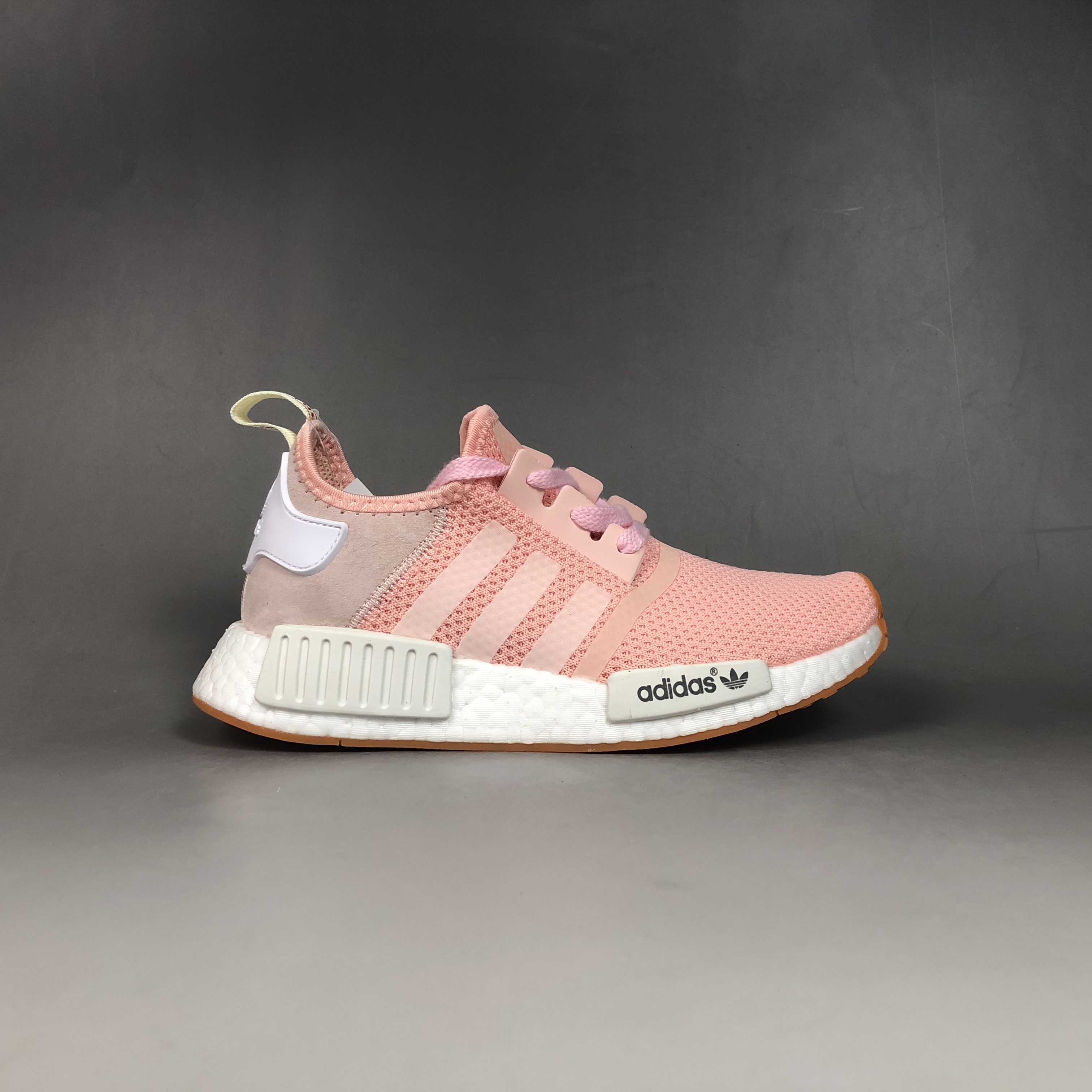 adidas nmd pink white