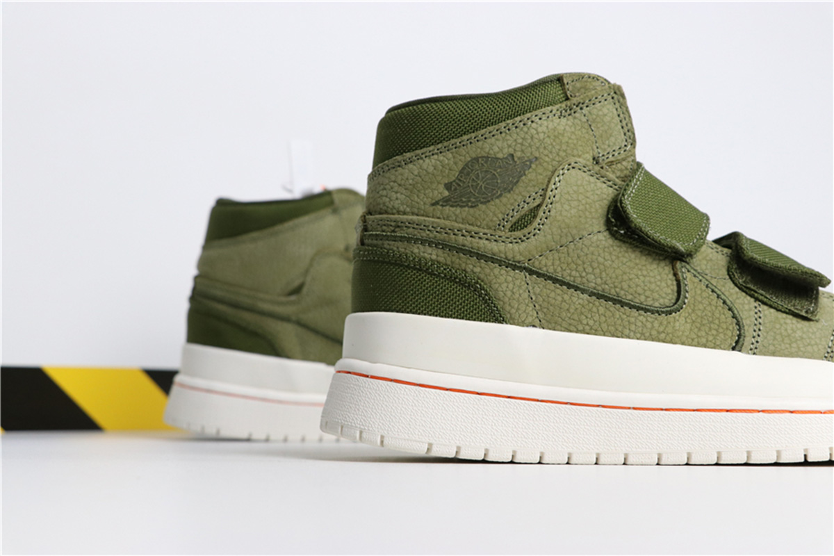 jordan 1 double strap olive