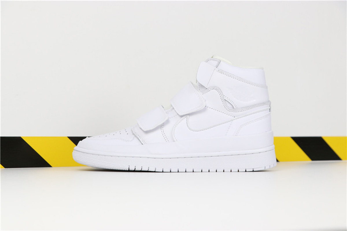 air jordan 1 double strap white