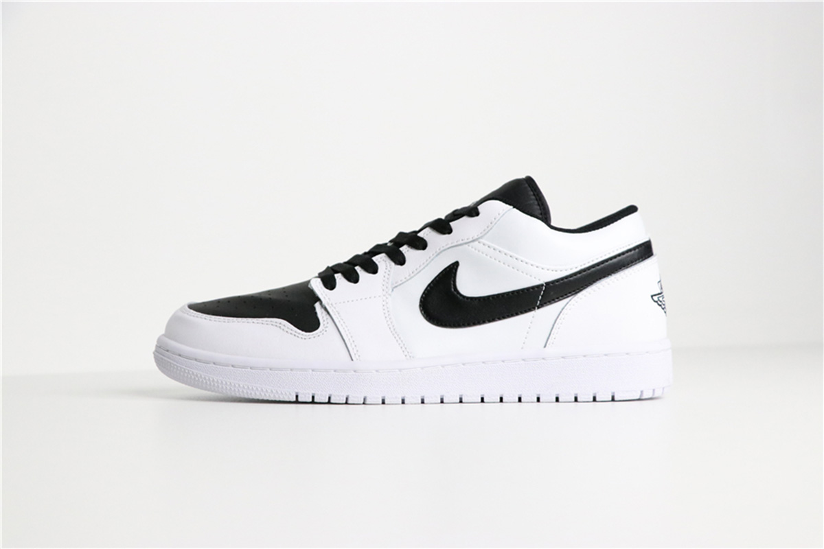 air jordan 1 low black and white