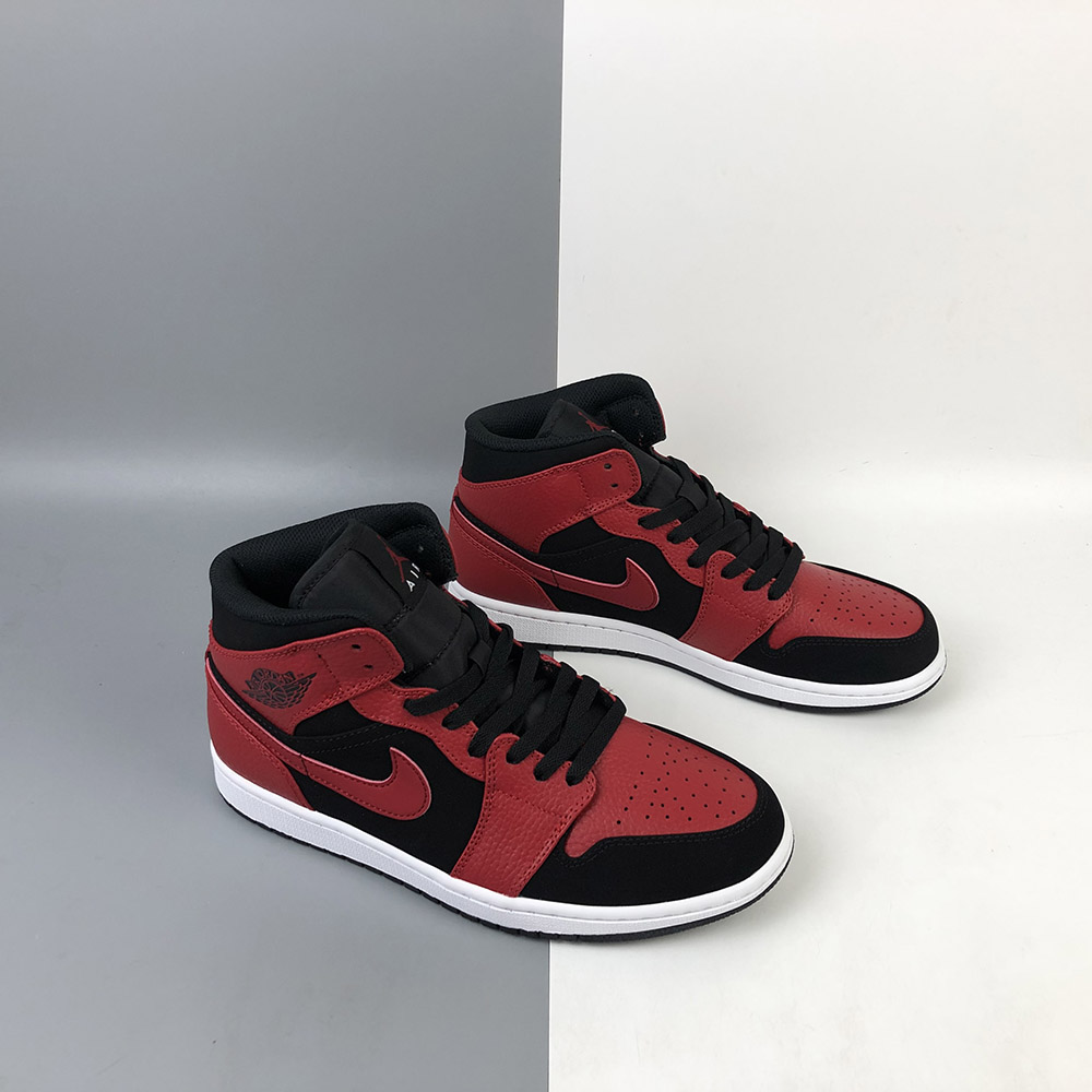 air jordan 1 mid bred 2018