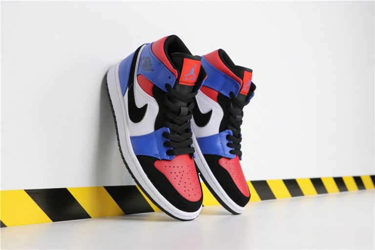 Air Jordan 1 Mid âTop 3â 554724-124 For Sale â The Sole Line