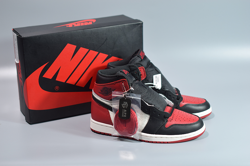 Air Jordan 1 Retro High OG “Bred Toe” 555088-610 For Sale – The Sole Line