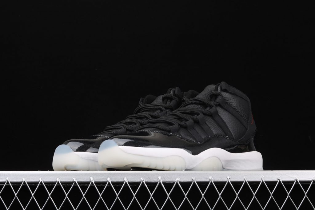 Air Jordan 11 â72-10â² Black/Gym Red-White For Sale â The Sole Line