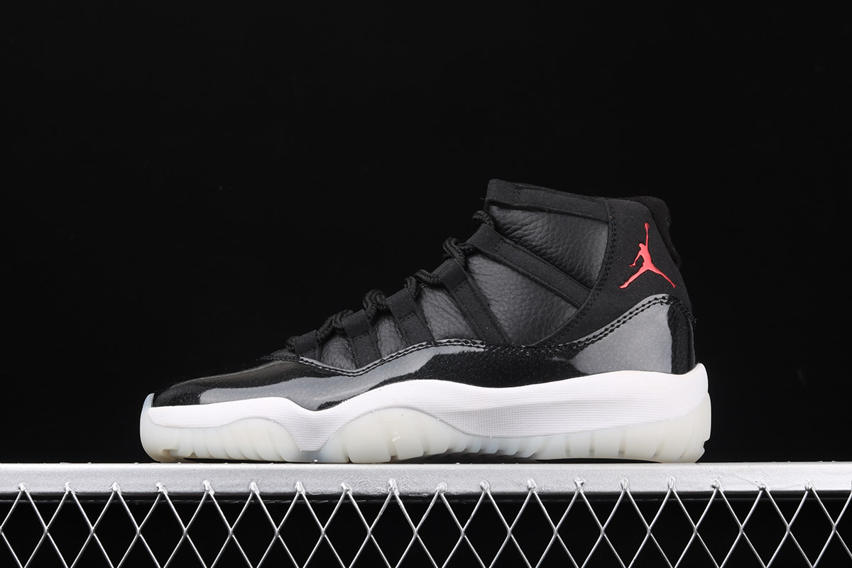 jordan 11 space jam black and red