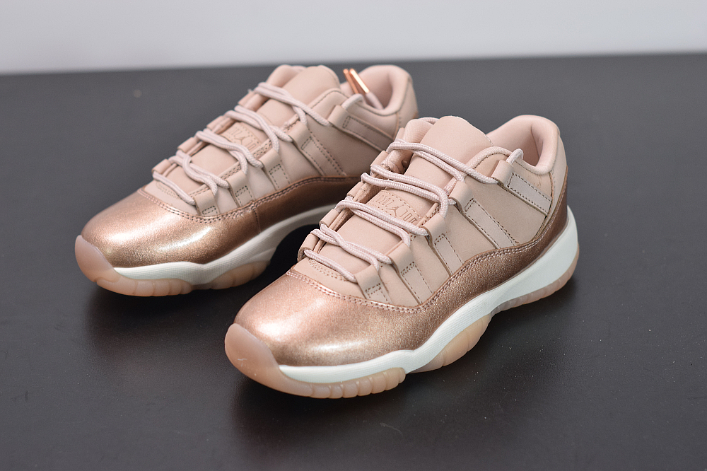 rose gold 11s low