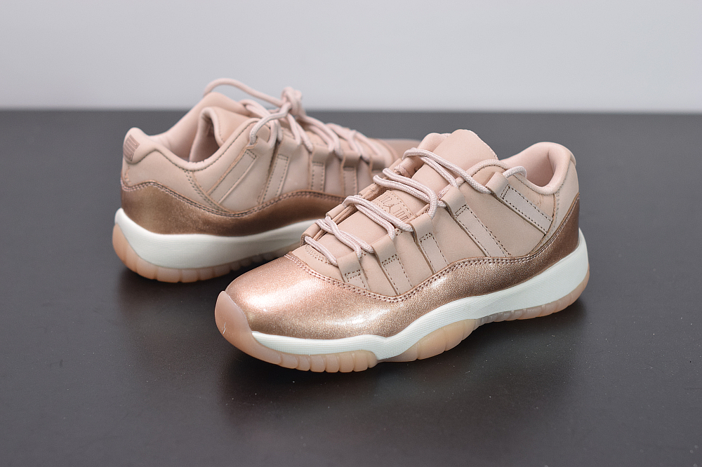 rose gold 11 jordans