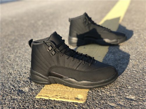 jordan 12 triple black
