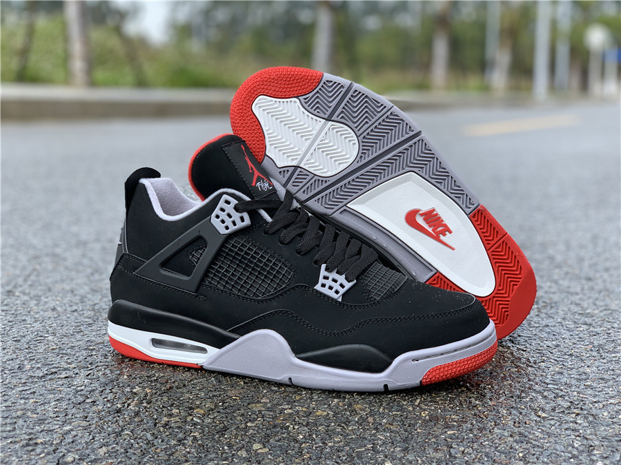 jordan 4 bred sole