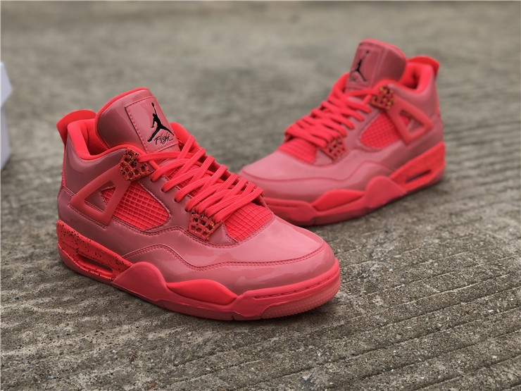 jordan women's retro 4 hot punch