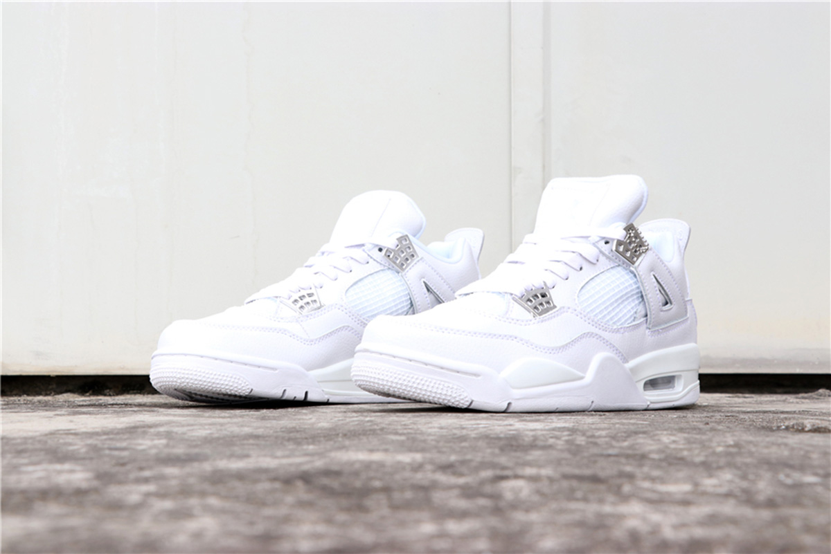 air jordan 4 all white