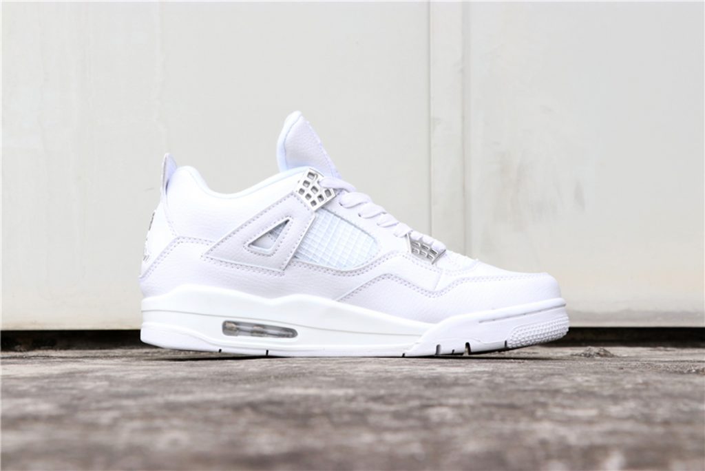 jordan retro 4 pure white