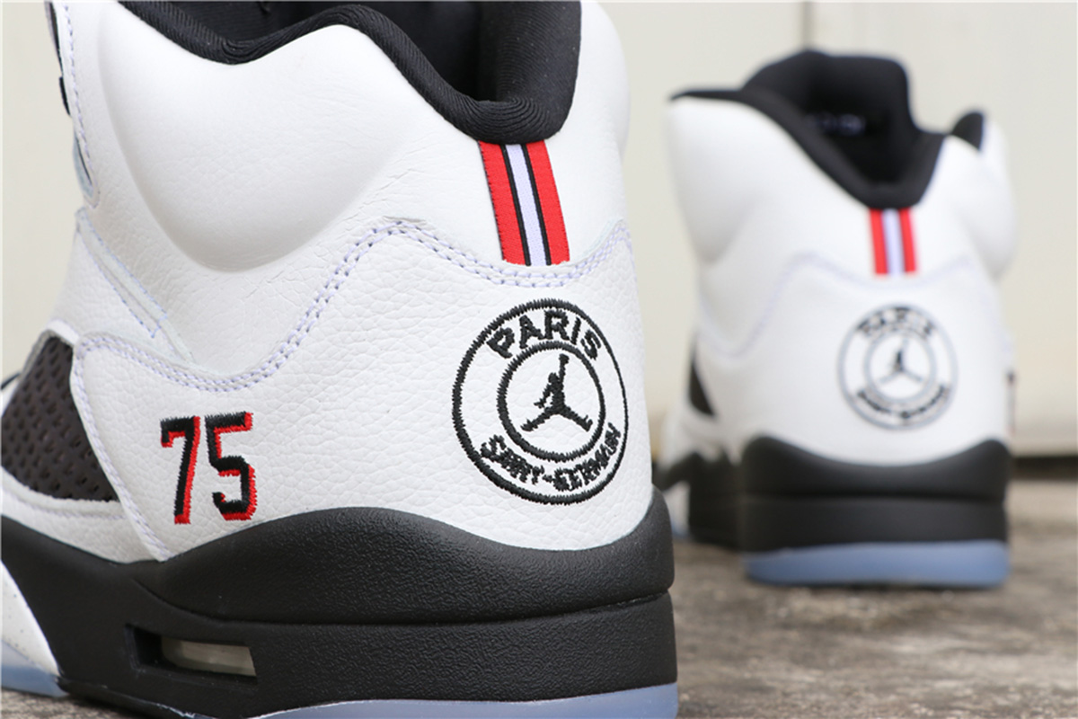 Air Jordan 5 PSG White For Friends and 