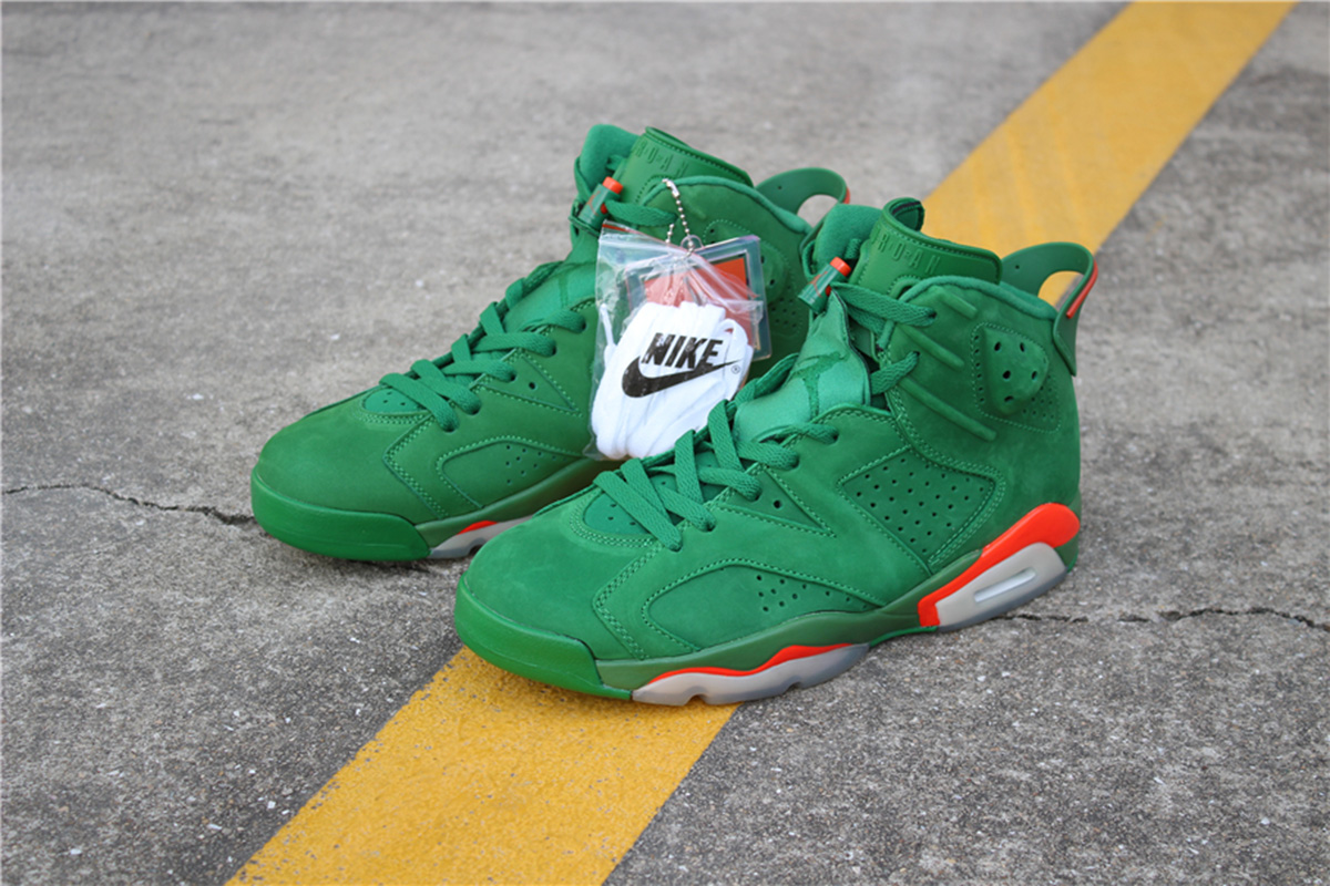 jordan 6 green gatorade