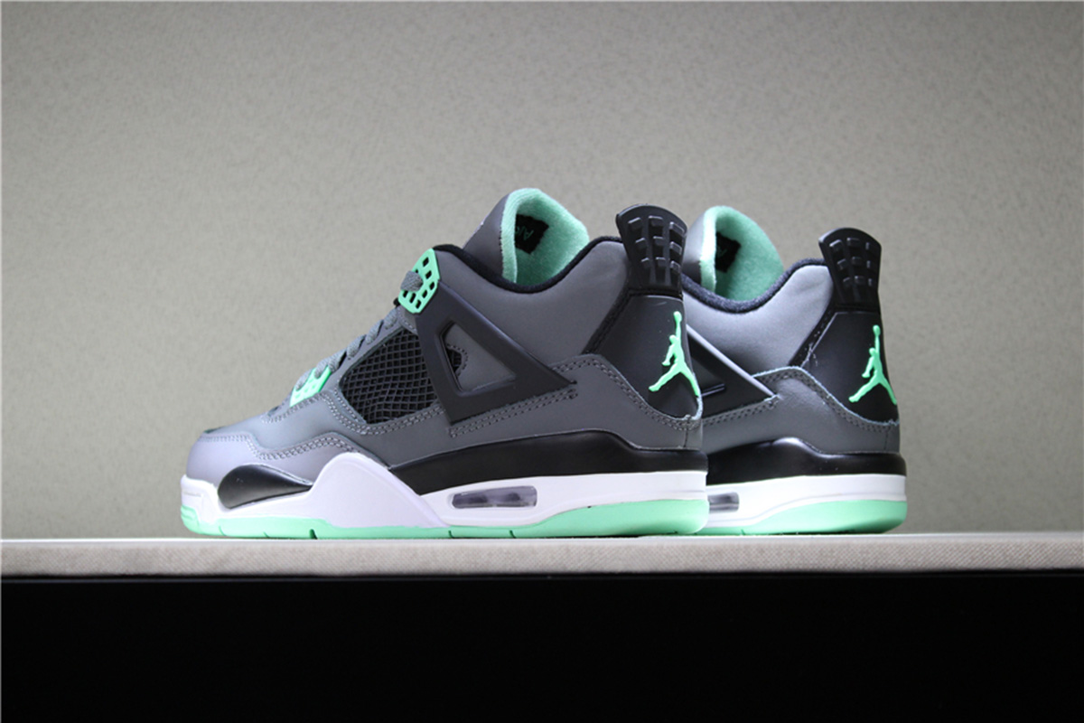 jordan 4 green glow