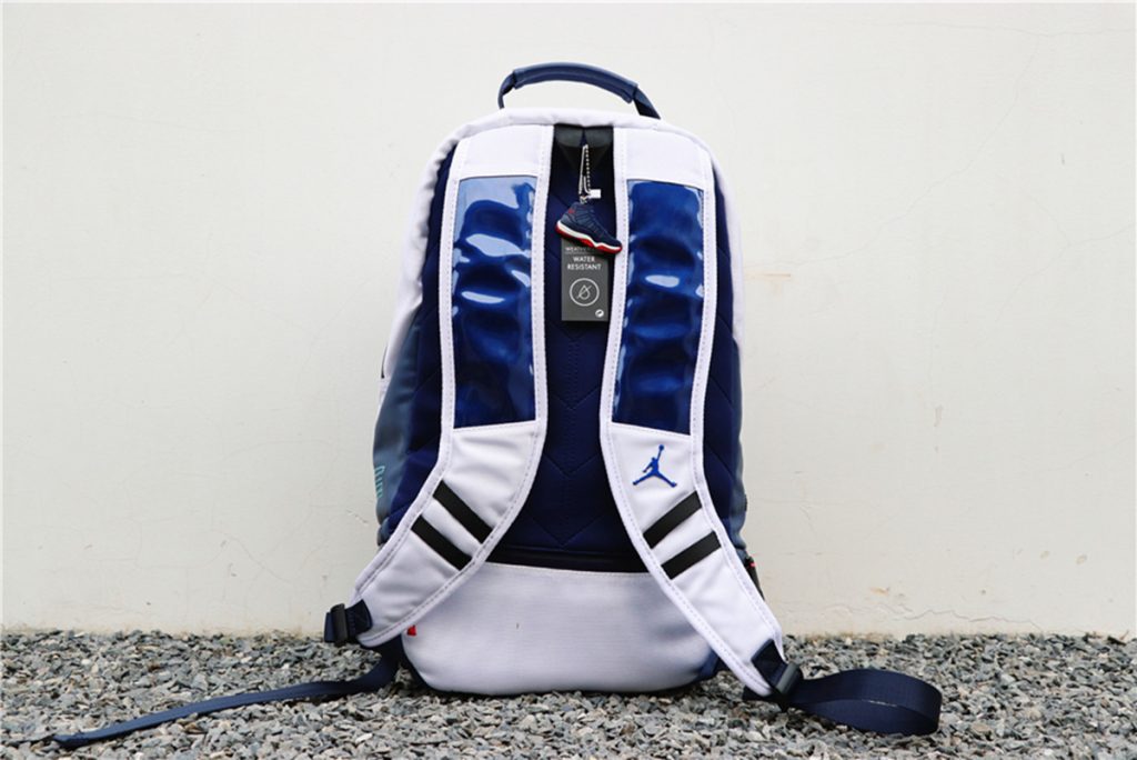 Air Jordan Retro 11 Backpack Blue White Red For Sale The Sole Line