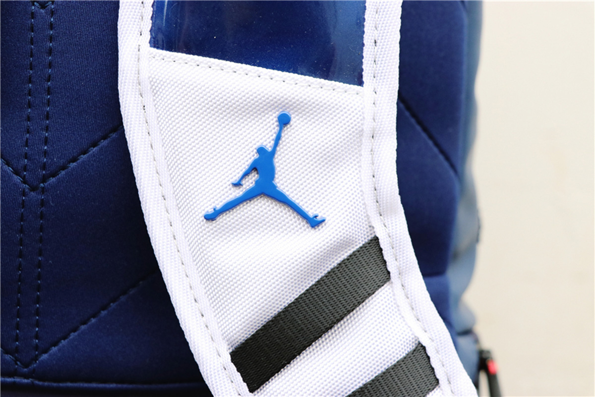 air jordan retro 11 blue and white