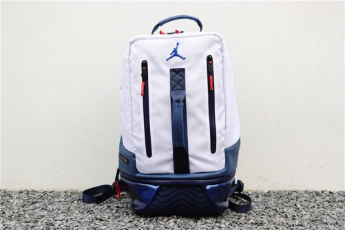 jordan backpack black and white