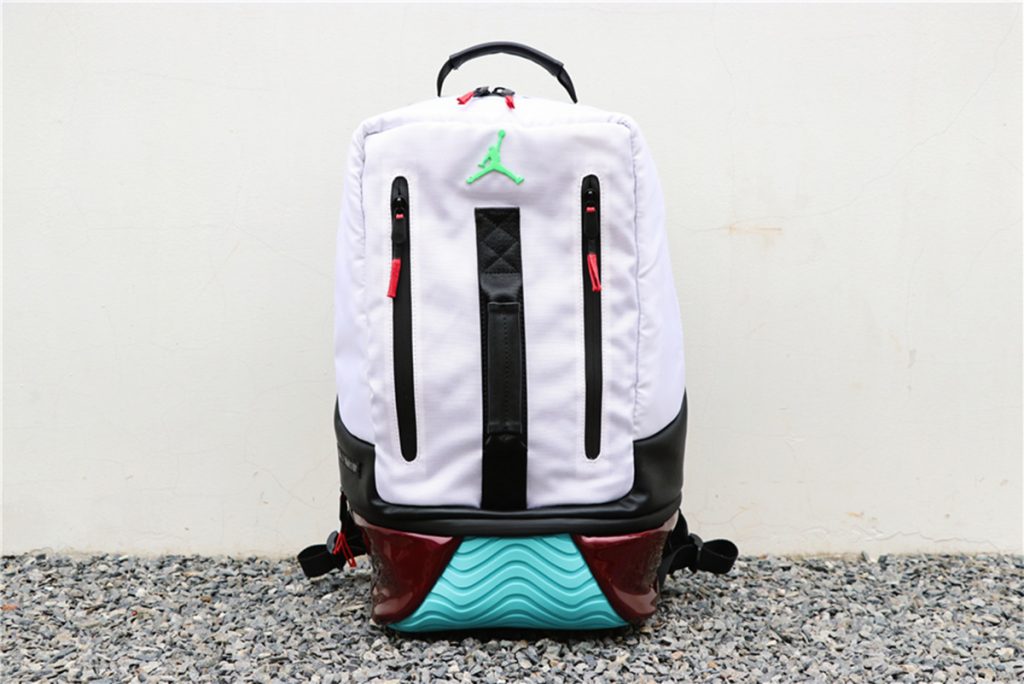 Air Jordan Retro 11 Backpack White/Turbo Green/Court Purple For Sale